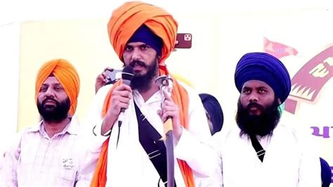 Radical Preacher Amritpal Singh Still On Run Manhunt On To Nab Him Says Police India News