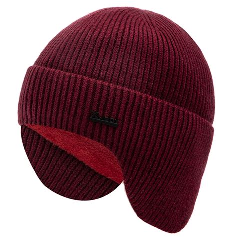 Bonnet Styl Et Doux D Hiver En Polaire Pour Homme