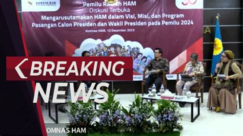 Breaking News Diskusi Terbuka Penegakan Perlindungan Ham Bersama