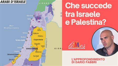 Che Succede Tra Israele E Palestina YouTube