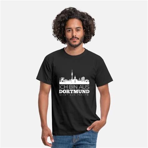 Dortmund Ruhrgebiet Ruhrpott Herz Heimat Zucker Männer T Shirt