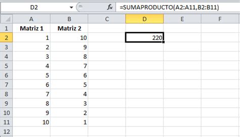 La Funci N Sumaproducto En Excel Excel Total