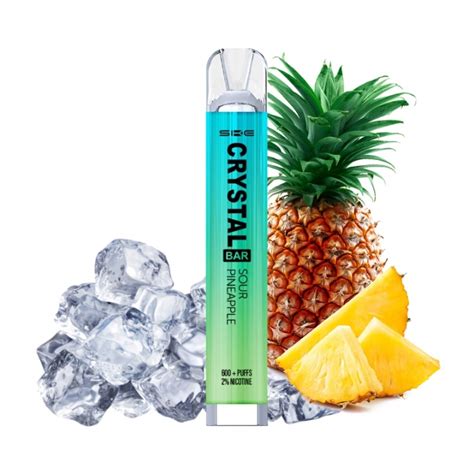 Crystal Bar Sour Pineapple Ice City Vape Nikotin Mg