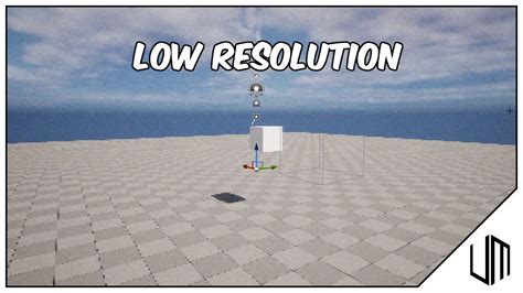 Low Resolution Ps1 Graphics Unreal Engine 5 Tutorial Youtube