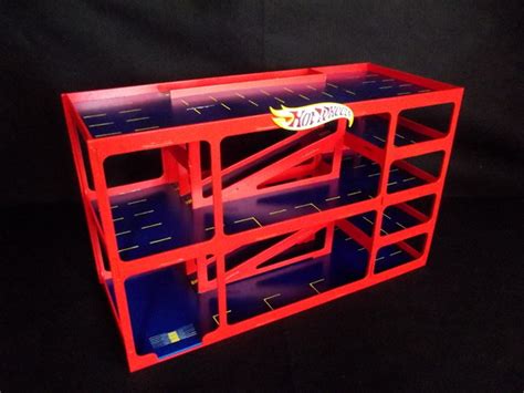 Garagem Hot Wheels Mini Cidade Em Mdf Elo Produtos Especiais