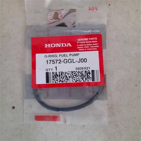 Jual O Ring Seal Fuel Pump Honda Vario PCX Beat Supra Scoopy 17572 GGL