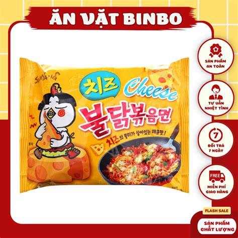 M Kh G Cay Samyang V Ph Mai H N Qu C Hot Cheese Chicken Ramen G Shopee Vi T Nam