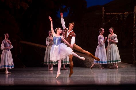 Isabella Boylston And James Whiteside As Giselle And Albrecht In Act