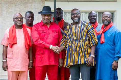 Ga Mantse Courts Gnpc Support To Develop Ga State Myjoyonline