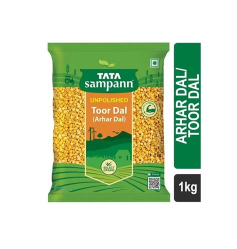 Tata Sampann Unpolished Arhar Dal Toor Dal G Arhar Dal Yellow