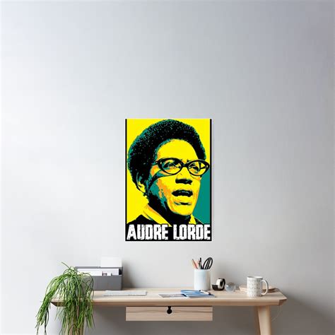 Audre Lorde Audrey Geraldine Lorde American Writer Feminist