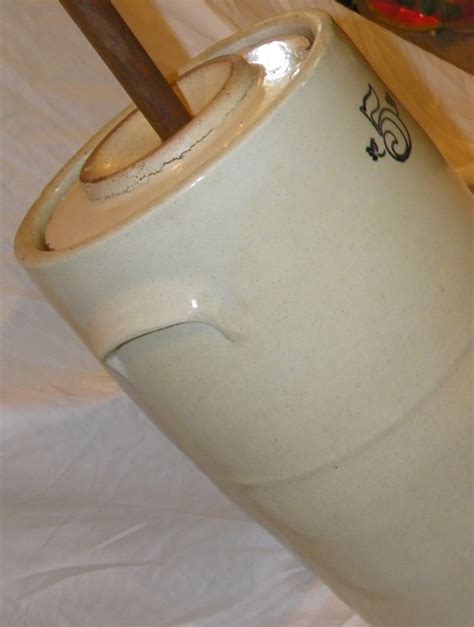 Bargain John S Antiques Western Stoneware Crock Five Gallon Butter