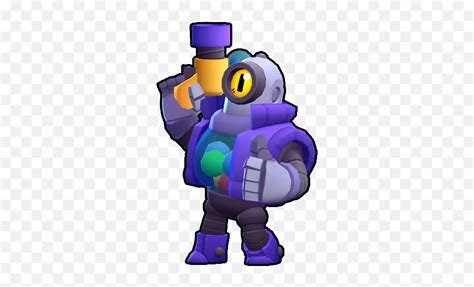 Brawl Stars Crow Png Image Brawl Stars Brawlers Rico Ricochet Png