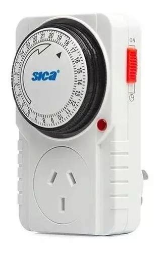 Timer Mecanico Reloj Programable Sica Enchufable A En Venta En La