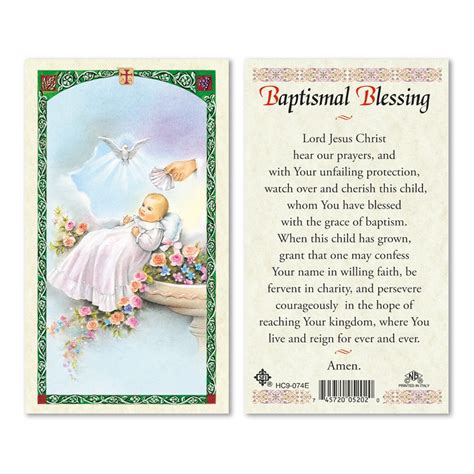 Baptism Child Baptism Blessing 25pkg San Francis