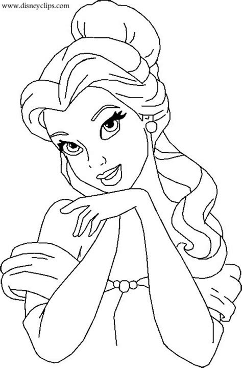 20 Free Printable Disney Princesses Coloring Pages