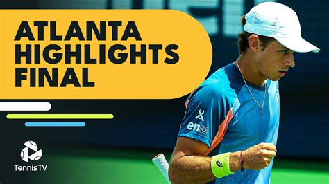 Alex de Minaur vs Jenson Brooksby For The Title | Atlanta 2022 Final ...