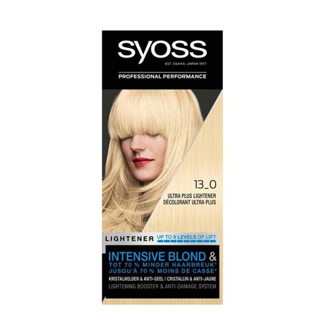 Syoss Color 13-0 Ultra Plus Lightener 1 stuk | Voordelig online kopen ...