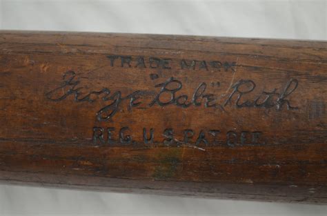 Lot Detail Vintage Hillerich Bradsby Babe Ruth Br Store