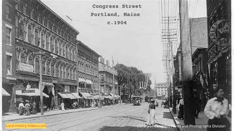 Old Images of Portland, Maine: Historic Photos & Film