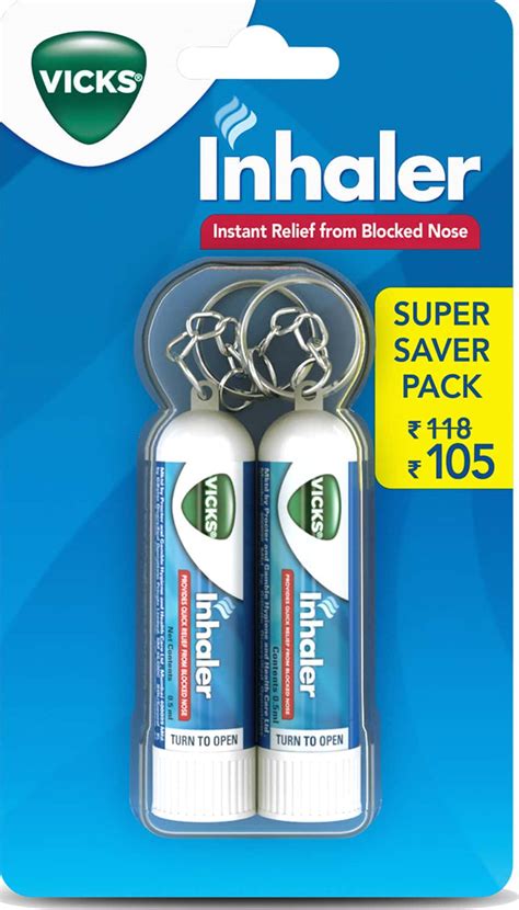 Buy Vicks Roll On Inhaler 2 In 1 Relief For Headache And Blocked Nose