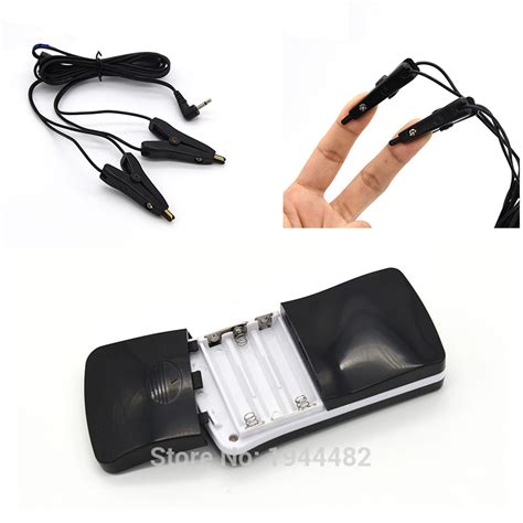 Electro Shock Kit Electro Sex Toys For Men Pads Electrodes Placement Conductive Nipple Clamp
