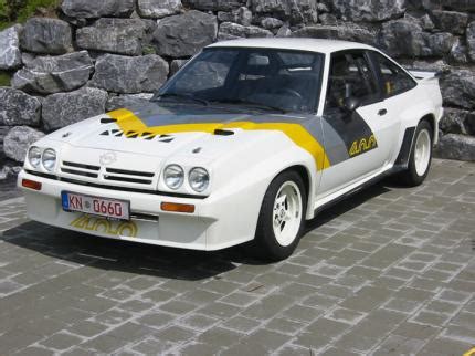 Opel Manta Group B Rally Car Off