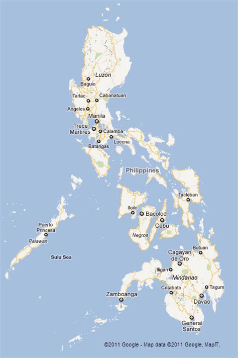 google map philippines asia maps map pictures