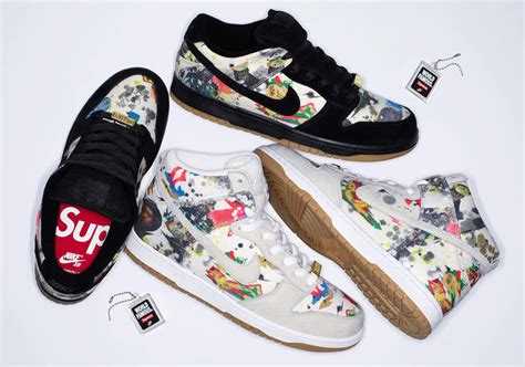 Supreme X Nike Sb Dunk Rammellzee Release Date