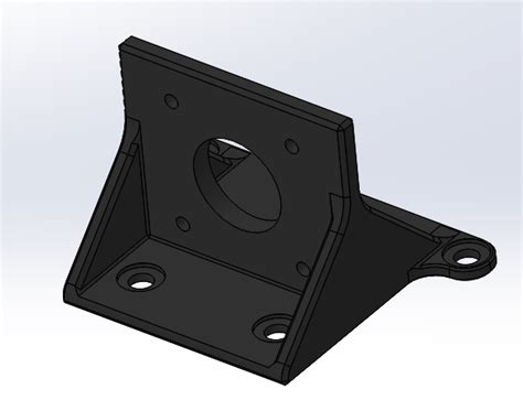 Nema 17 Stepper Motor Mount By Gxrkensalat Download Free Stl Model