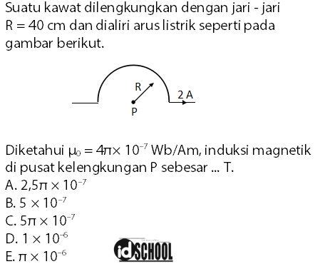 Contoh Soal Fluks Magnetik Ggl Induksi Dan Pembahasan Soalfismat Hot