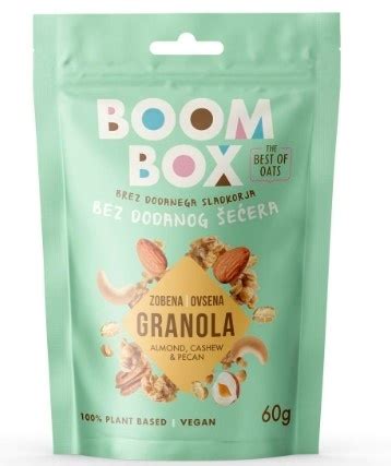 Boom Box Ovsena Granola Ora Asti Plodovi G Cenoteka