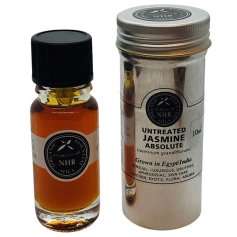 Organic Non Certified Jasmine Absolute Oil 5ml NHR Organic Oils