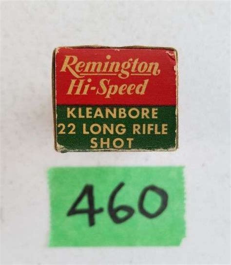 Vintage Remington Hi Speed Kleanbore 22 Long Rifle Shot 1 X 50 Adam Marshall Land