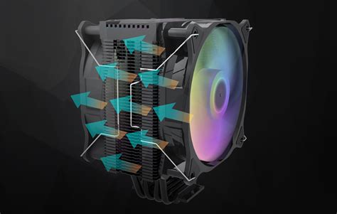 Darkflash Cpu Active Cooling Darkflash Darkair Plus Argb Heatsink