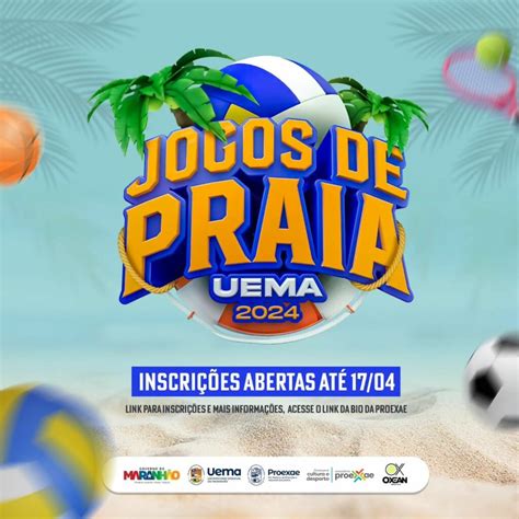 Uema Jogos De Praia Uema Inscri Es Abertas Para Atletas Da