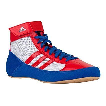 Adidas Havoc Wrestling Boxing New Red White Blue UK 7 5 Boxing Shoes