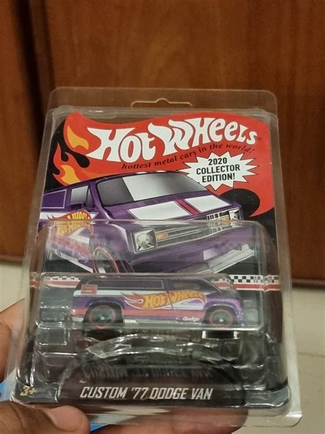 Hot Wheels Custom Dodge Van Collector Edition Hobbies Toys Toys Games On Carousell