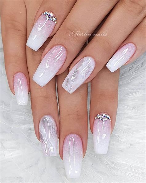 Wedding Nails With Glitter 2024 Guide FAQs Stylish Nails Ombre