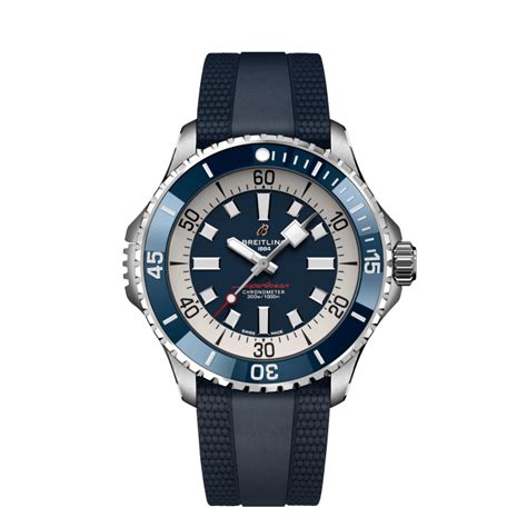 Superocean Automatic Stainless Steel Blue A E C S Breitling Us