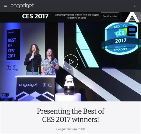 Ces 2017 최고 제품에 Lg 올레드 Tv 선정 중앙일보