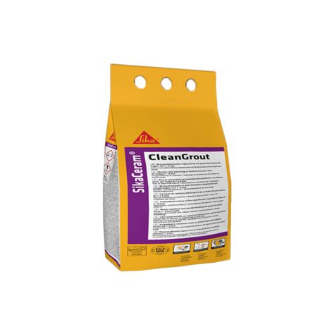 SIKACERAM CLEANGROUT STUCCO CEMENTIZIO 5KG COLORE MANHA 7612894904055