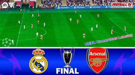 Real Madrid Vs Arsenal UEFA Champions League 2024 Final Full Match