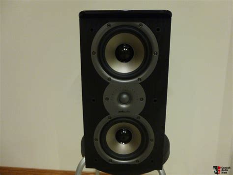 Polkaudio Tsi Bookshelf Speakers With Solid Steel Stands Photo