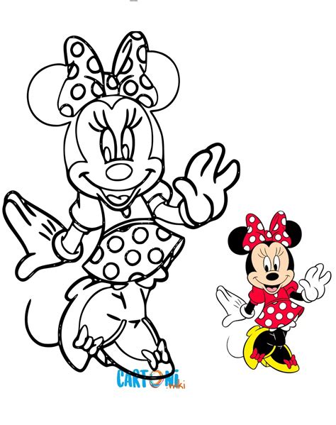 Nonostante La Spesa Kakadu Immagini Minnie E Topolino Da Colorare