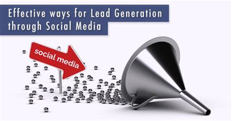 Solid Ways For Lead Generation Through Social Media Facebook