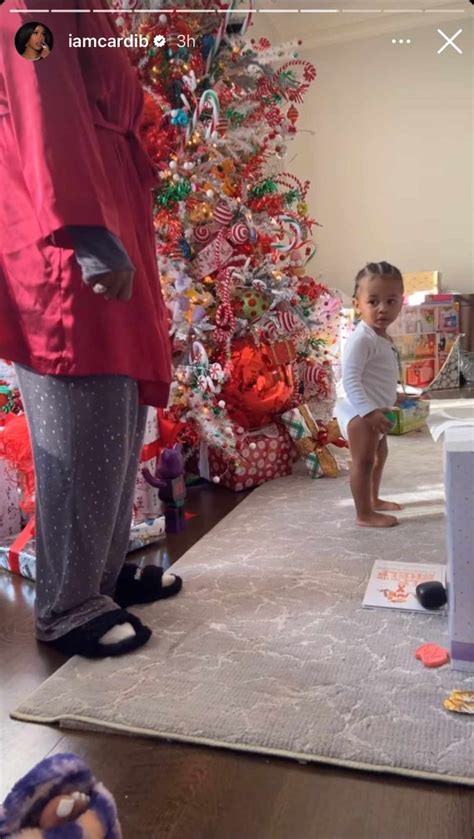 Cardi B Shares Videos of Offset and Kids Opening Presents on Christmas