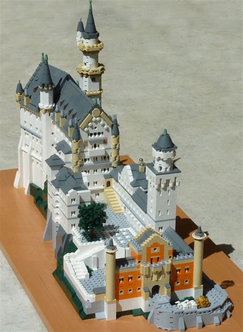 The Great Neuschwanstein Castle in Lego