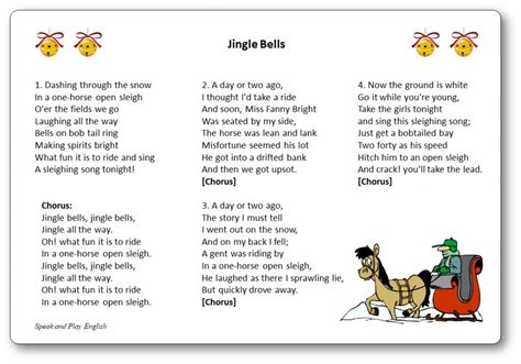 Jingle Bells Paroles de la chanson en anglais et en français Jingle