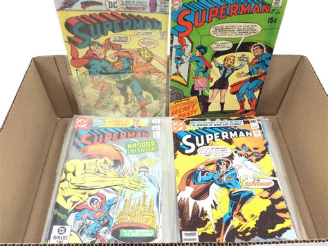 Lot - Assorted Vintage Superman Comic Books